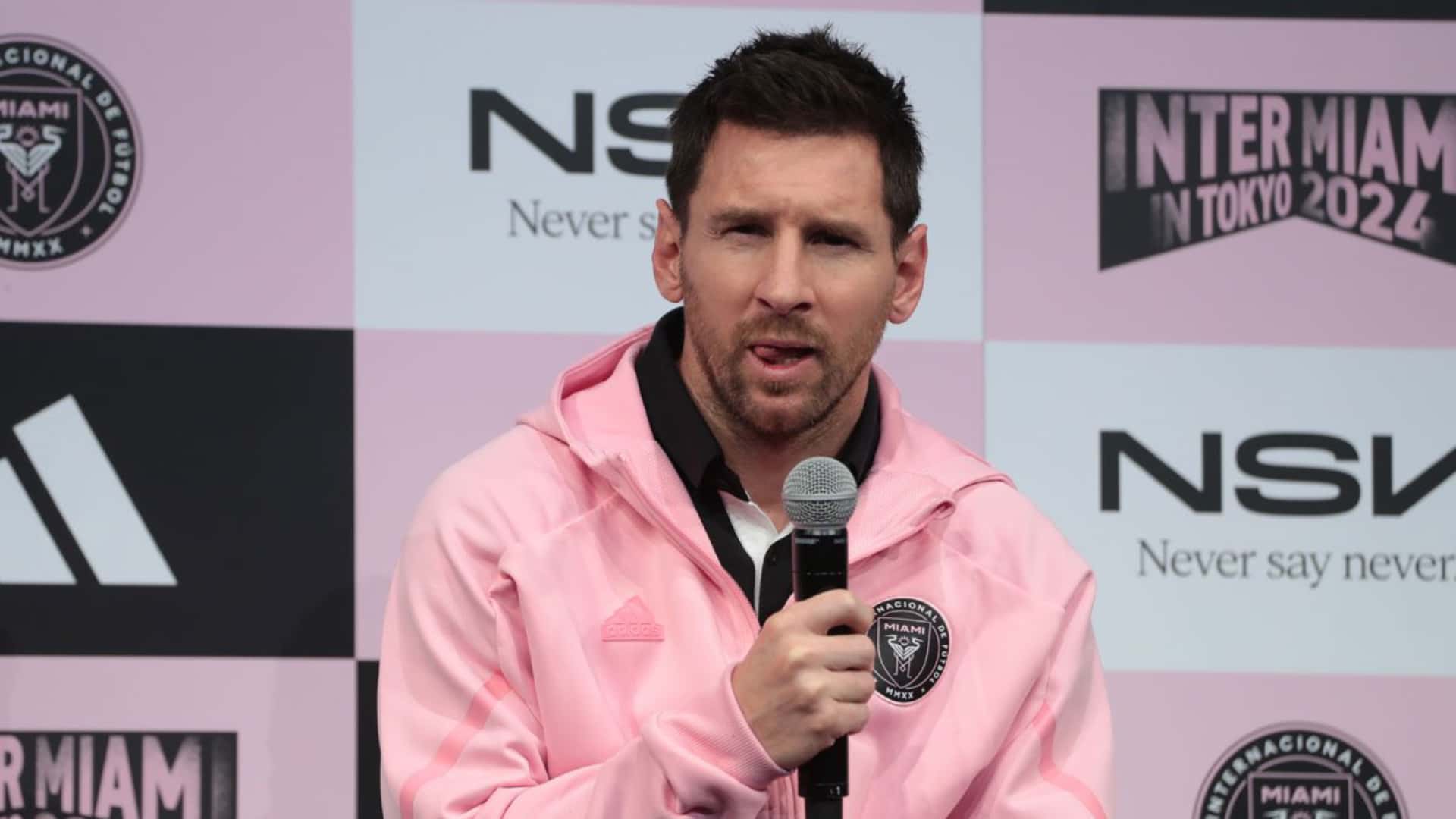 Messi no está contento con la gira del Inter Miami