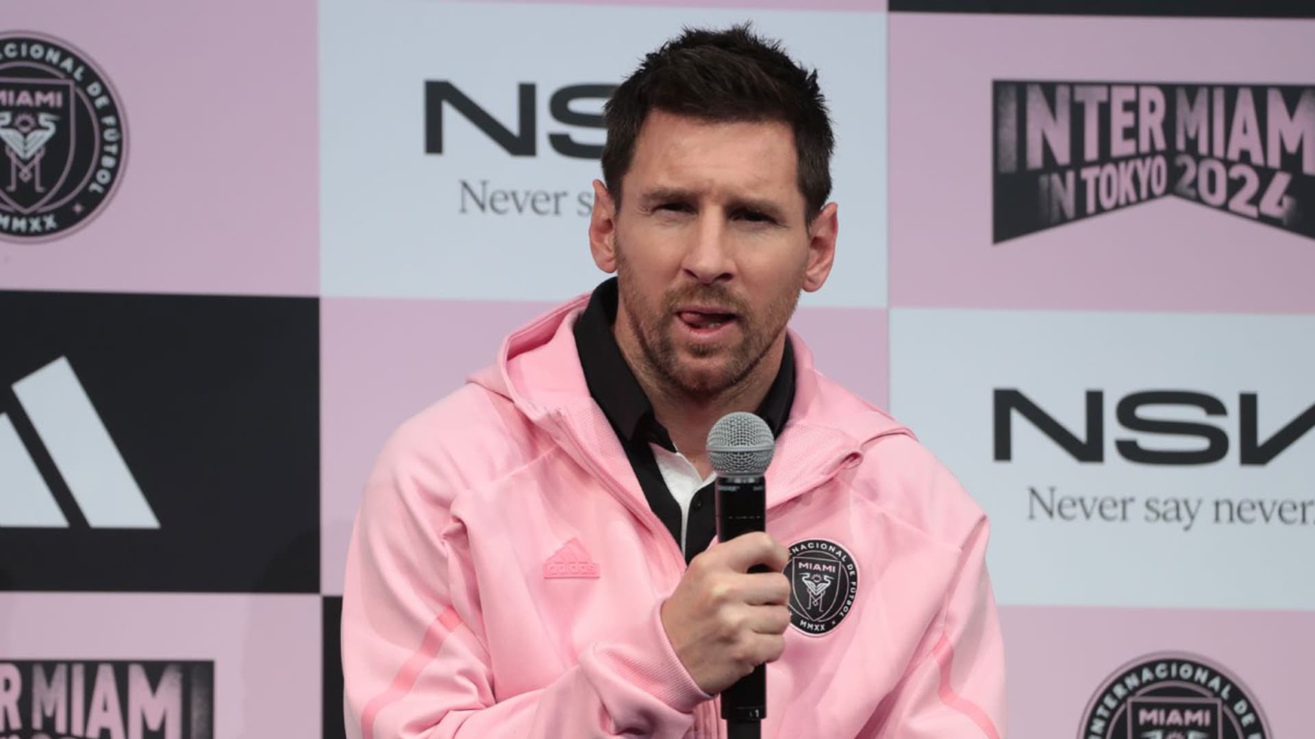 Messi no está contento con la gira del Inter Miami