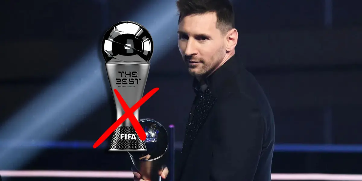 Messi no ganará el FIFA The Best