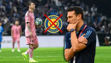 Preocupa a Scaloni, la razón por la cual Messi no jugará contra Al-Nassr