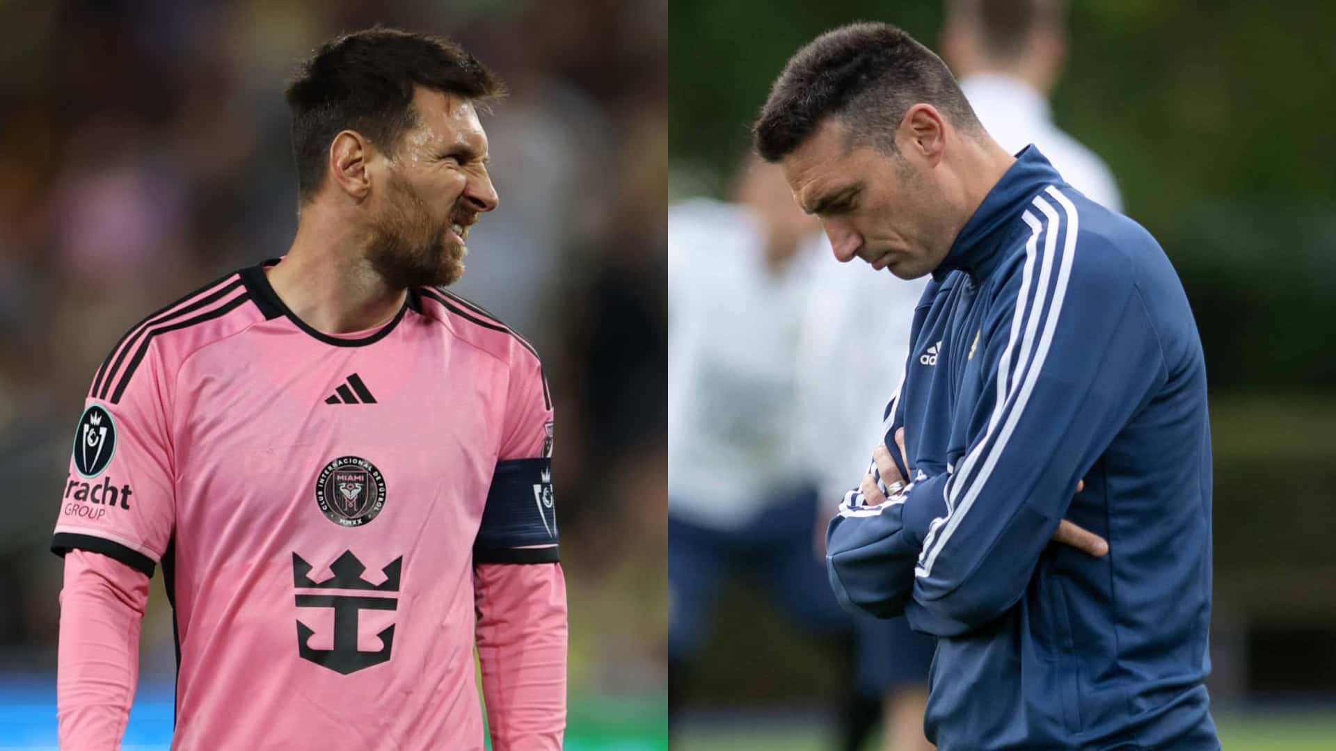 Messi preocupa a Scaloni y a la Selección Argentina