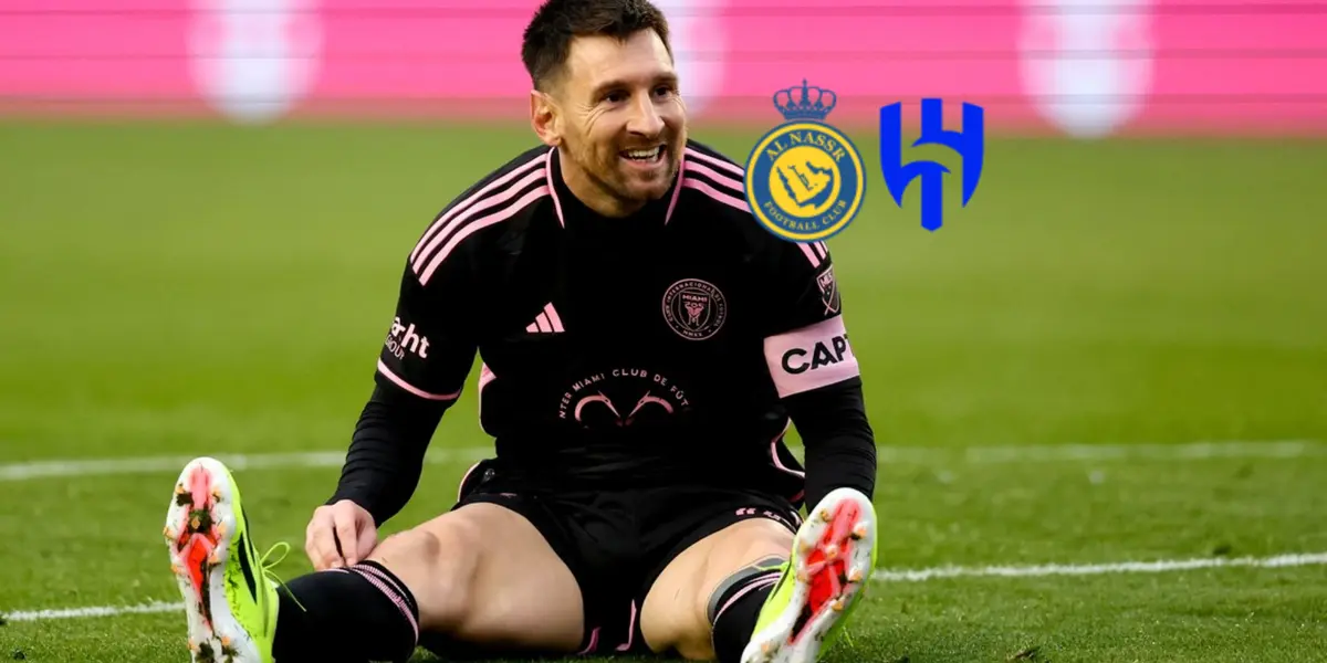 Messi preocupó a los hinchas del Inter antes de viajar a Arabia Saudita