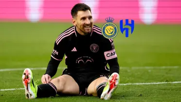 Messi preocupó a los hinchas del Inter antes de viajar a Arabia Saudita
