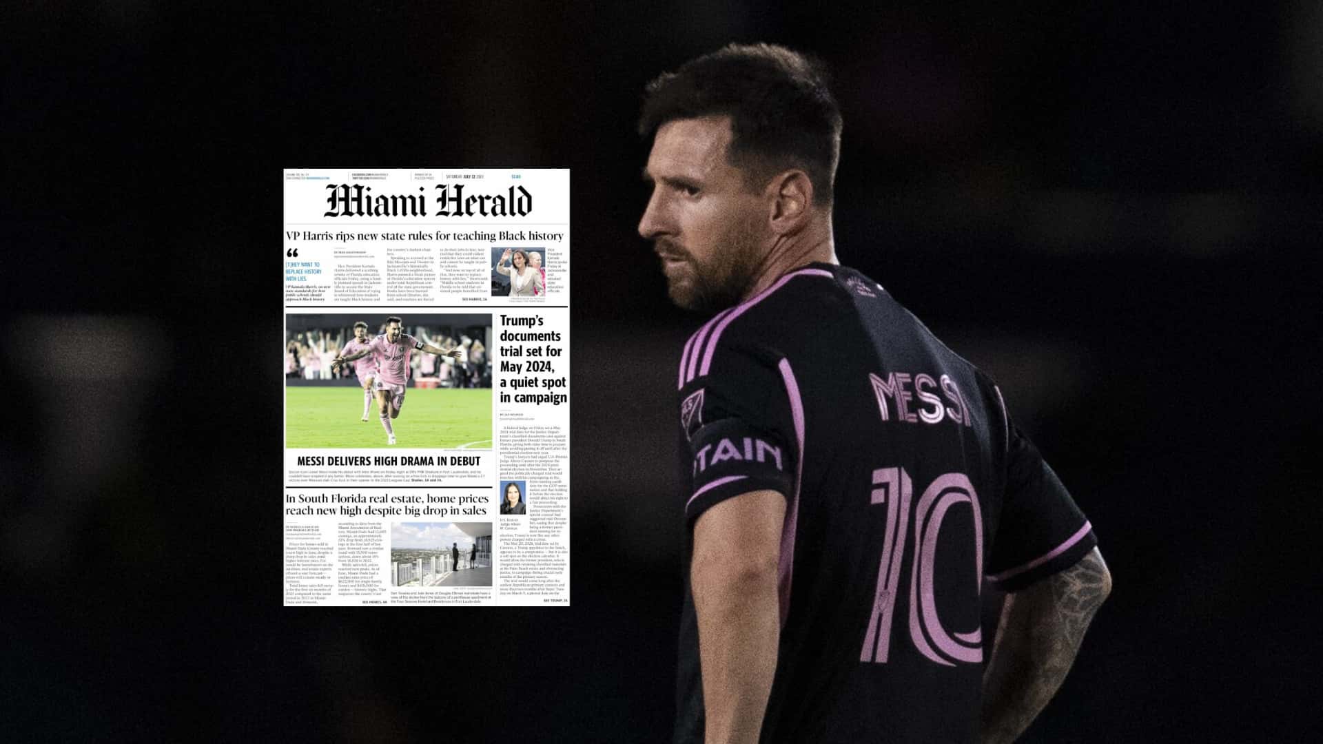Messi recibió un golpe bajo de la prensa de USA