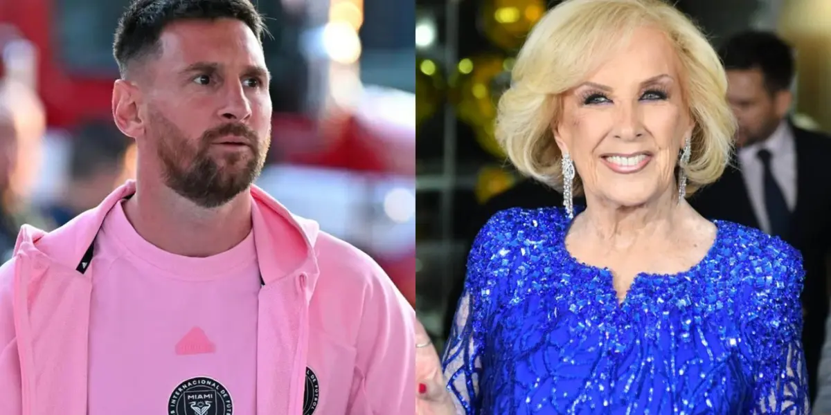 Messi saludó a Mirtha por su cumpleaños número 97