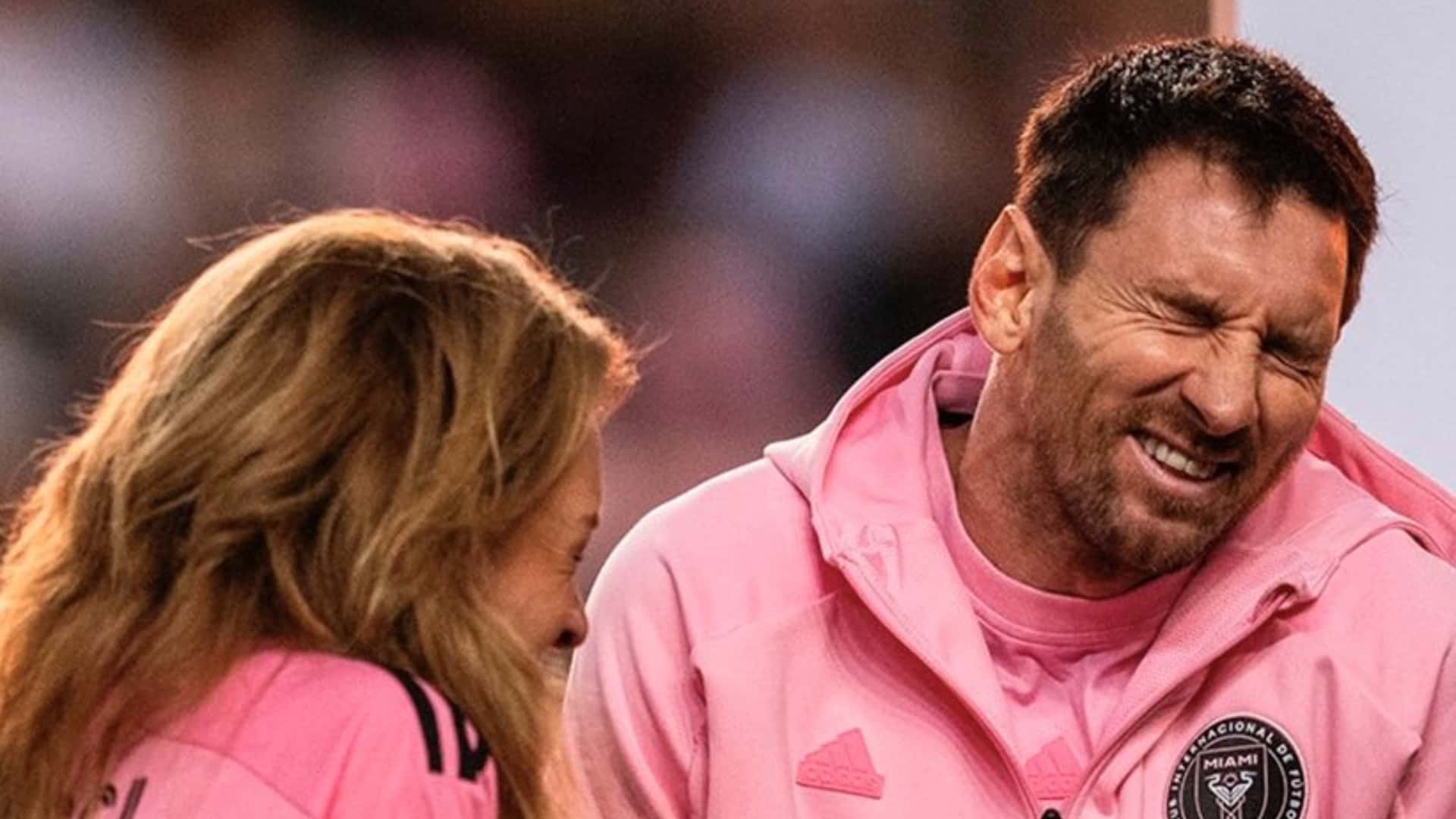 Messi se asustó en la previa del partido con Hong Kong