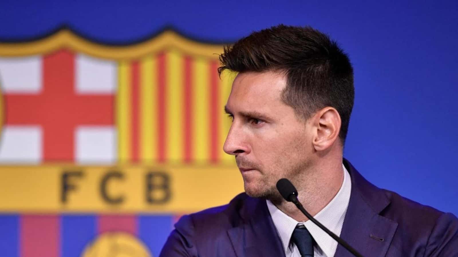 Messi se despidió de Barcelona en 2021.