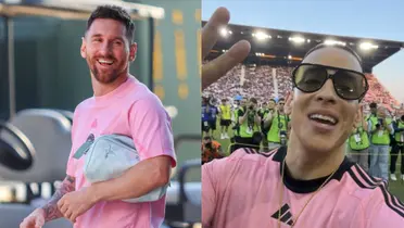 Messi se encontró con Daddy Yankee en Miami