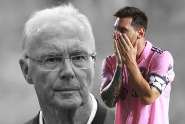 Messi se pronunció por la muerte de Beckenbauer