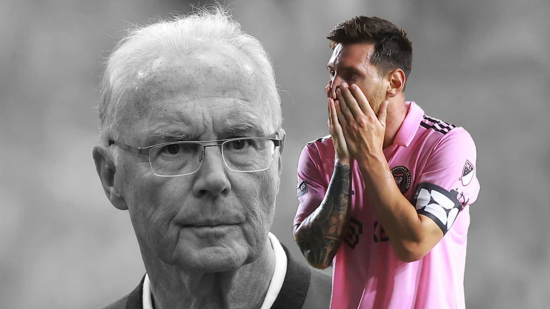 Messi se pronunció por la muerte de Beckenbauer