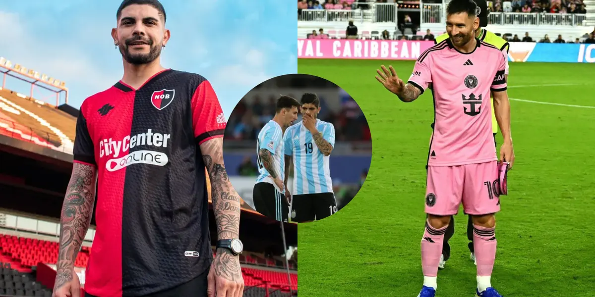 Messi se reencontró con Banega en Miami