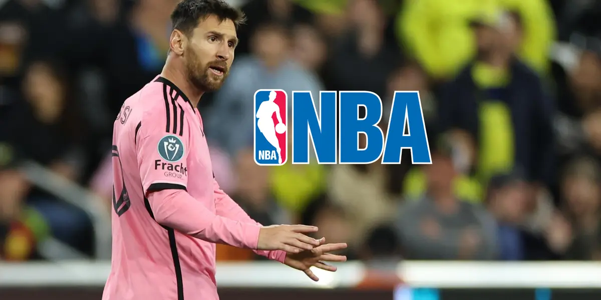 Messi se reunió con una estrella de la NBA