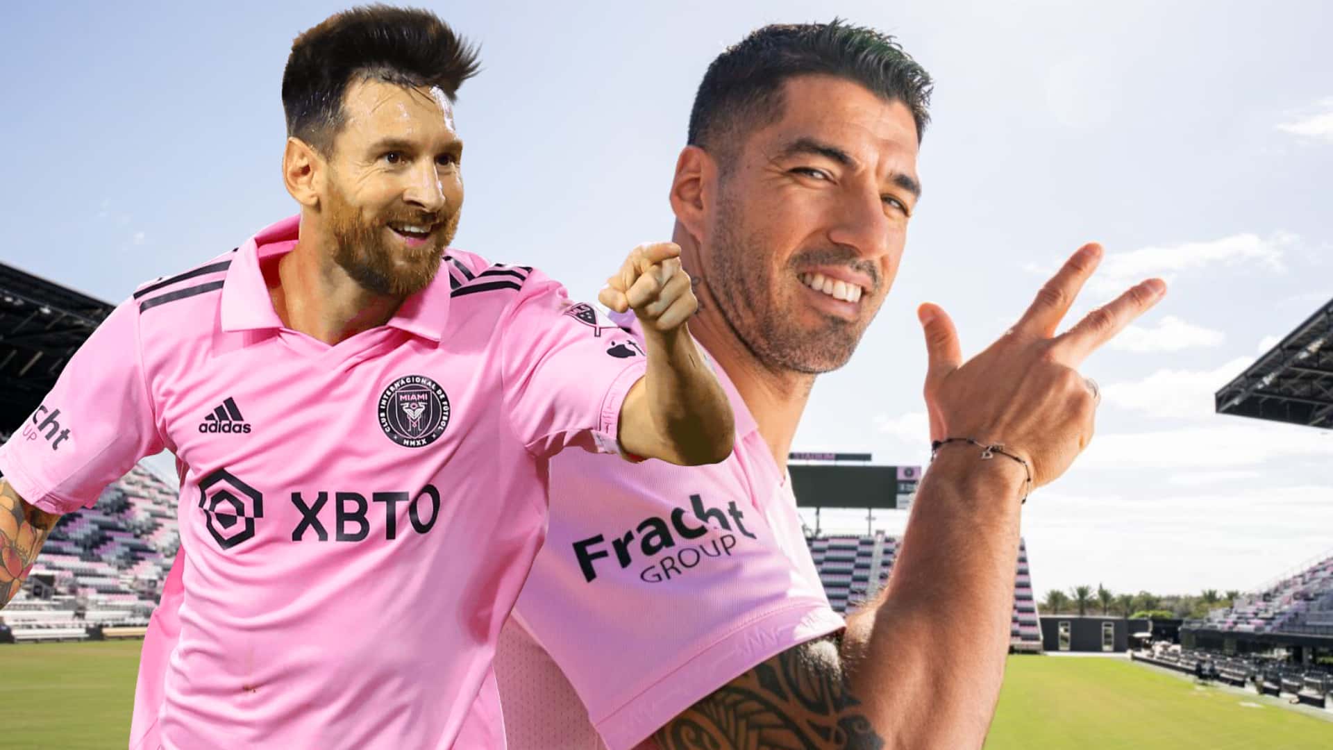 Messi y Suárez ya aparecen juntos en Inter Miami