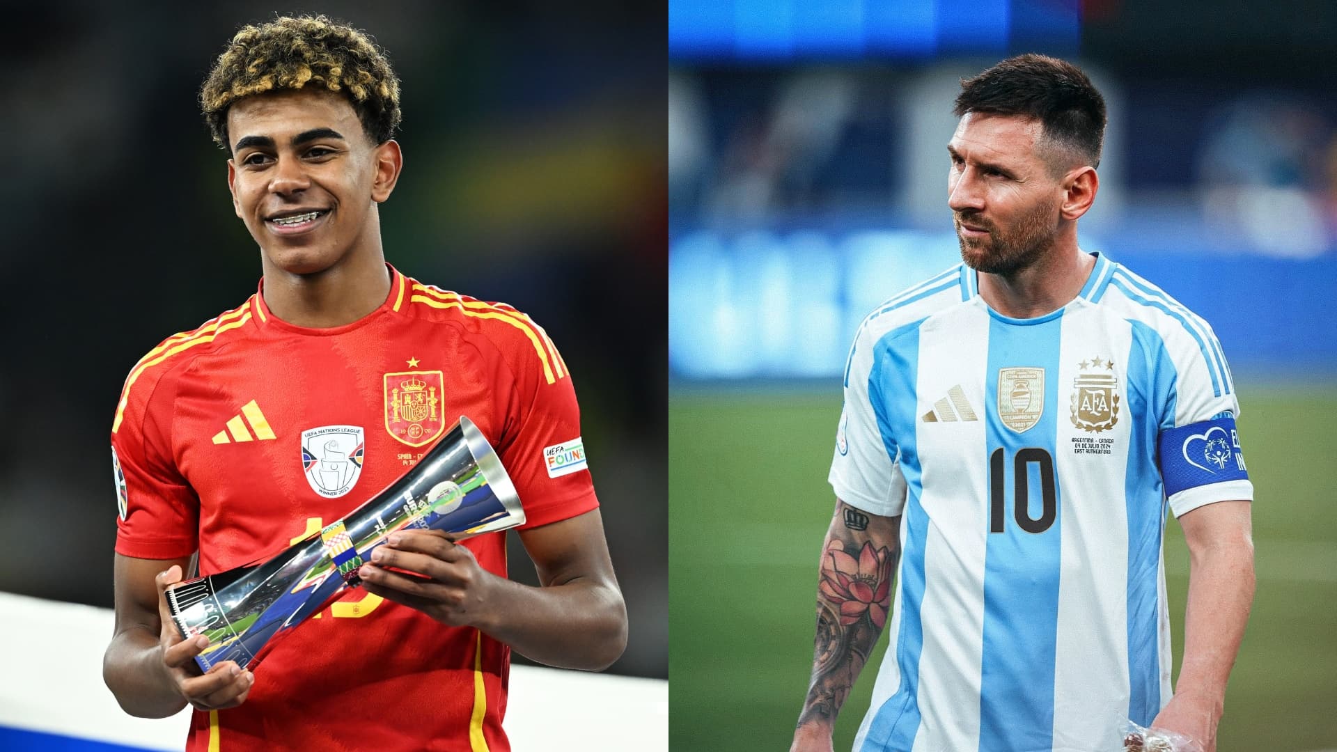 Messi y Yamal