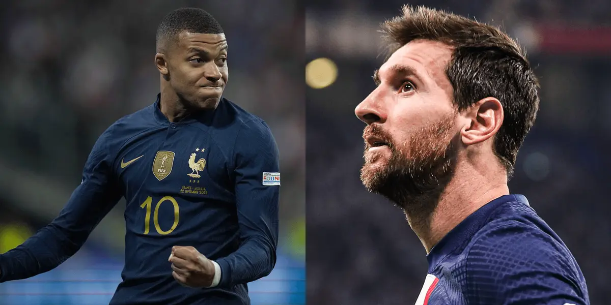 Mientras en el PSG no comparte ninguna foto con sus compañeros, en la Selección todo es distinto con el francés