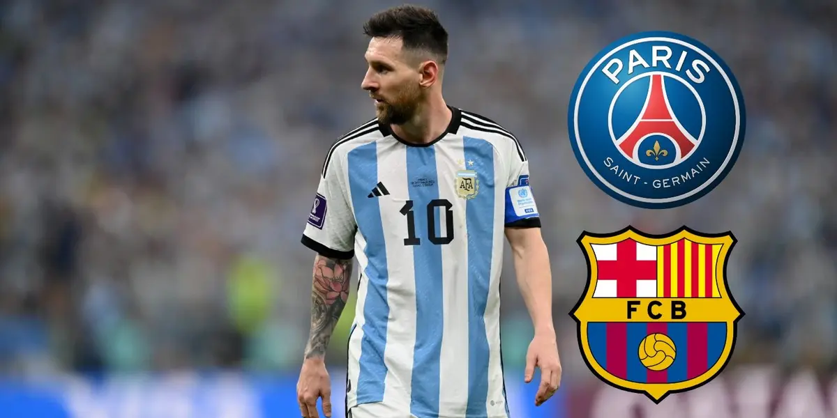 Mientras hay incertidumbre por su futuro, Leo tuvo un guiño hacia otra liga.