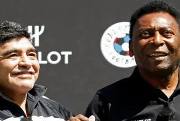 Mirá como se atrevieron hasta a desprestigiar a Pelé con tal de homenajear a Diego Armando Maradona en Brasil.
