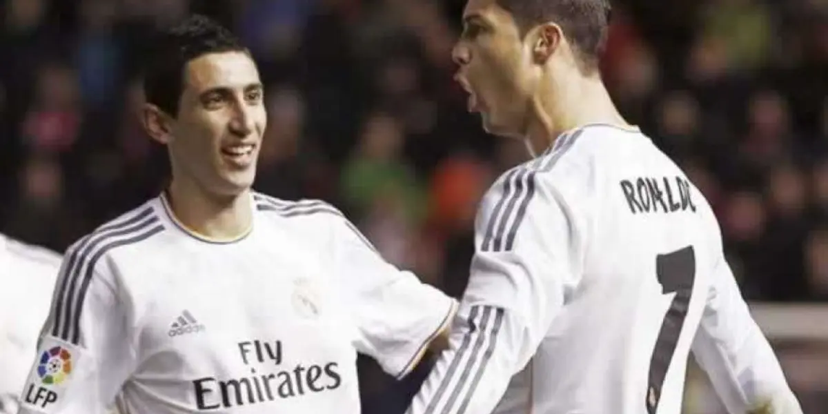 Mirá cuál sería la enorme diferencia salarial entre Ángel Di María y Cristiano Ronaldo si es que el portugués llega al PSG.