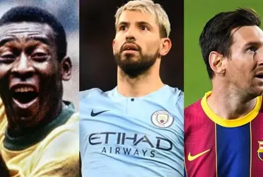 Mirá el ¿menosprecio? de Sergio Agüero a Pelé en un stream cuando lo hicieron elegir el brasileño y Lionel Messi.