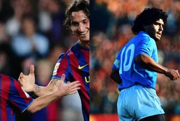 Mirá el menosprecio de Zlata Ibrahimovic a Lionel Messi y el desvive por Diego Armando Maradona.
 
