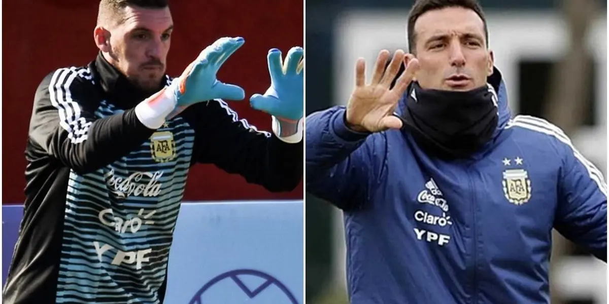 Mirá el oscuro motivo por el que Lionel Scaloni no deja de insistir con Franco Armani en la Selección Argentina.