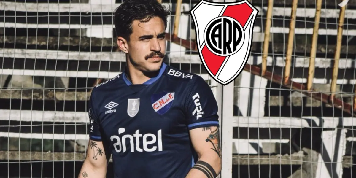 Mirá las condiciones que puso Nacional de Uruguay para que Gabriel Neves sea jugador de River Plate.
