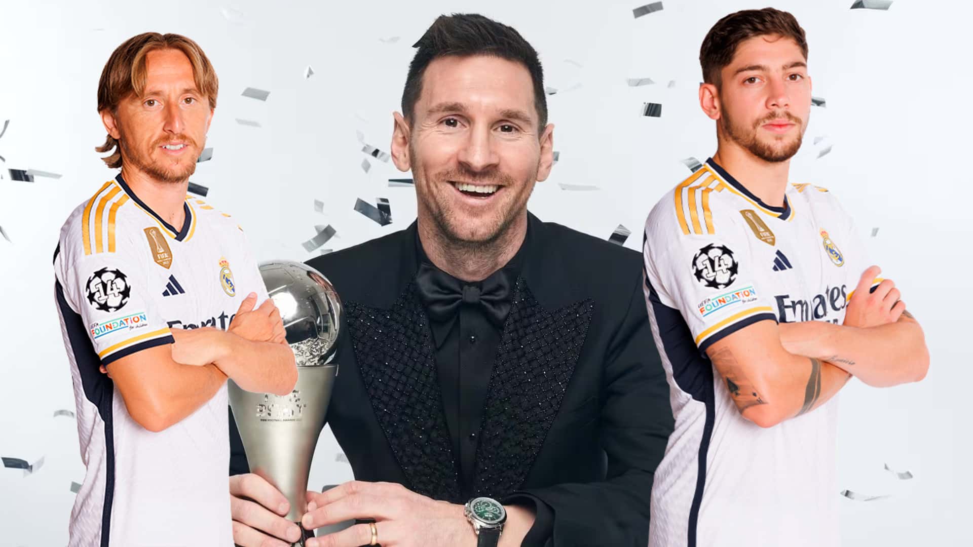 Modric y Valverde votaron a Messi para el The Best