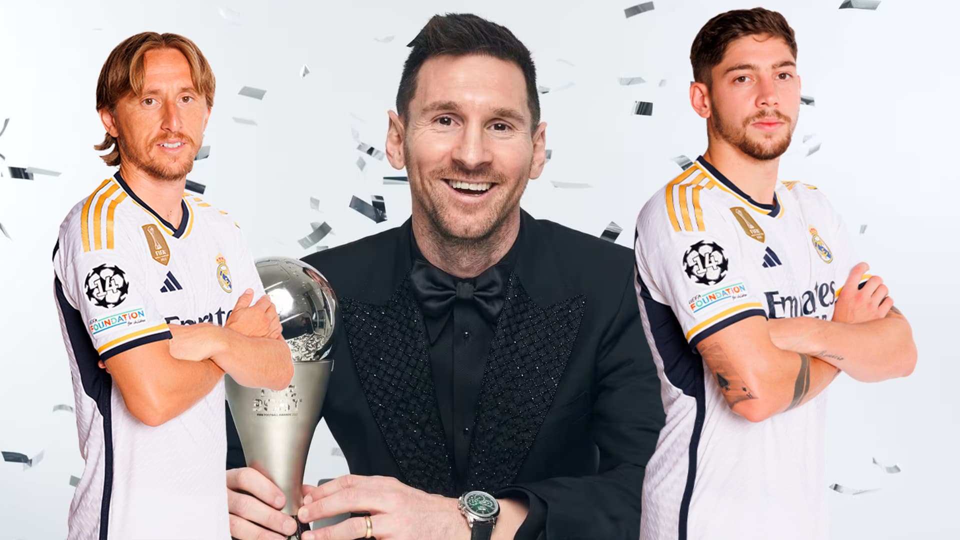 Modric y Valverde votaron a Messi para el The Best