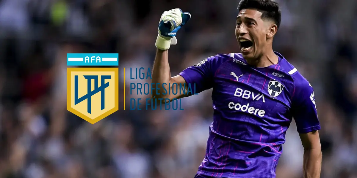 Monterrey tomó una decisión sobre la venta de Andrada a la Liga Profesional