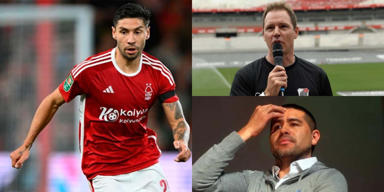 Montiel, Brito y Riquelme.