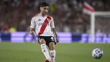 Montiel tuvo un gran partido ante la seleccion de Mexico