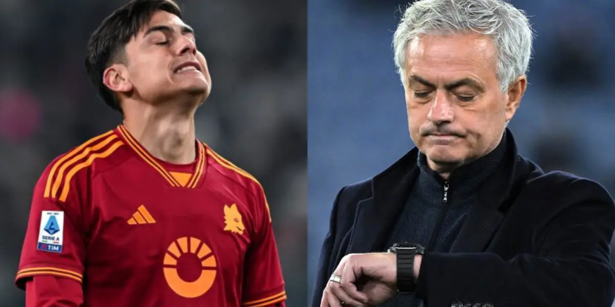Mourinho explicó por qué sustituyó a Dybala en el descanso