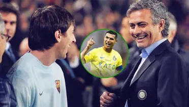 Mientras CR7 se enojó, lo que dijo Mourinho de Messi y ganó el respeto del país