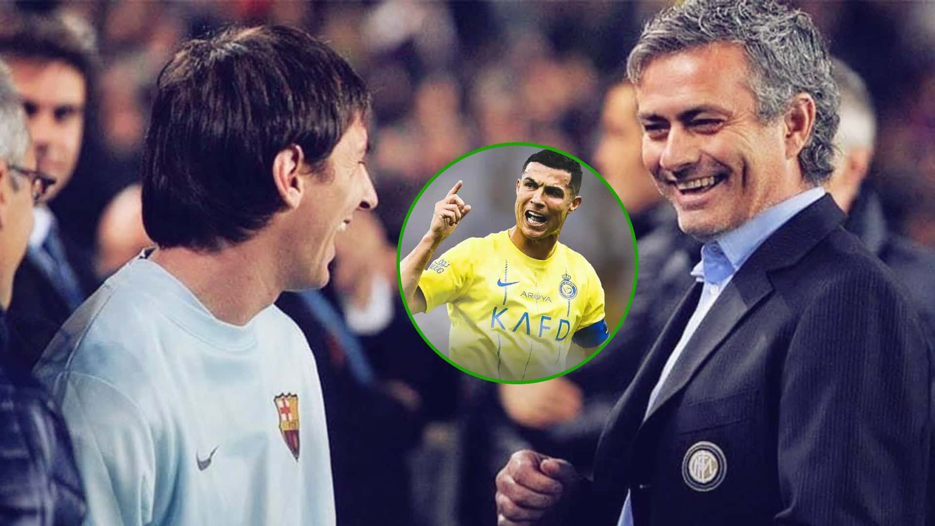 Mourinho habló maravillas de Messi