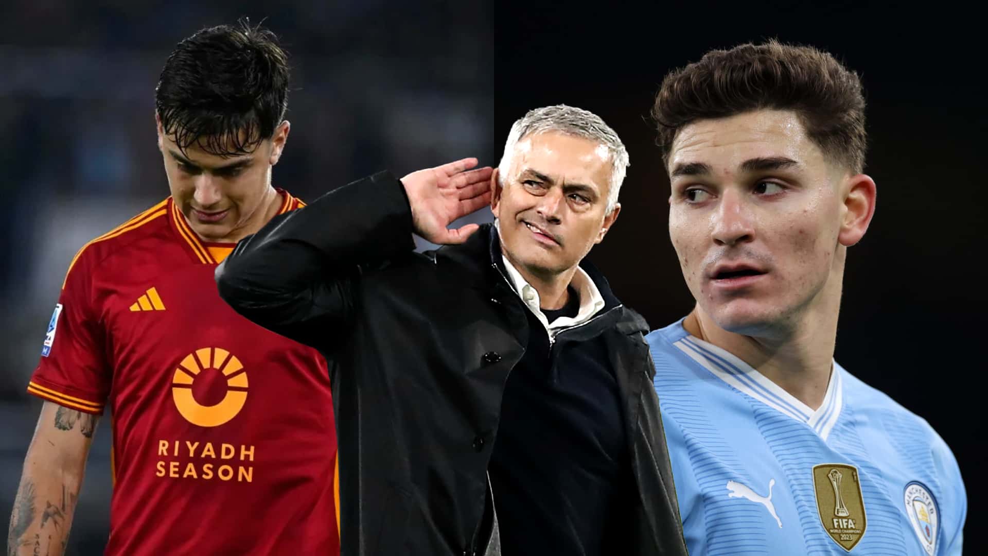Mourinho nombró a Julián Álvarez para hablar de Dybala
