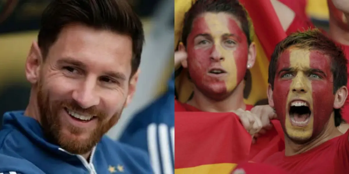 Nació en un país europeo, pero sus deseos de jugar junto al astro argentino fueron más fuertes y ahora aguarda por una oportunidad.