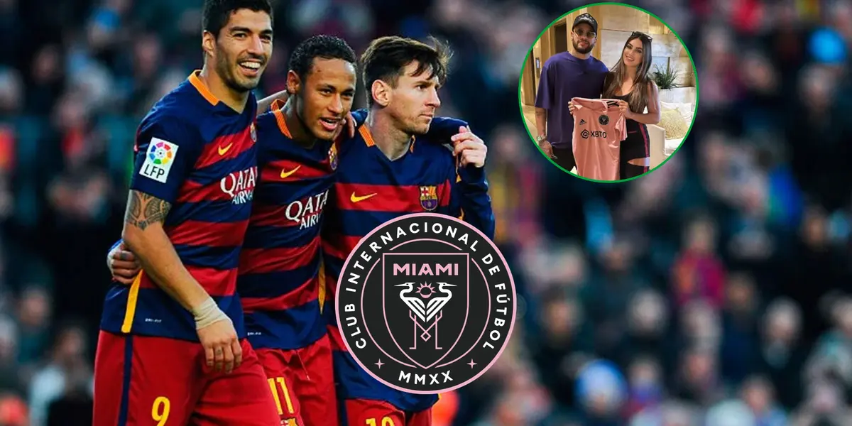 Neymar illusionó a los hinchas del Inter Miami