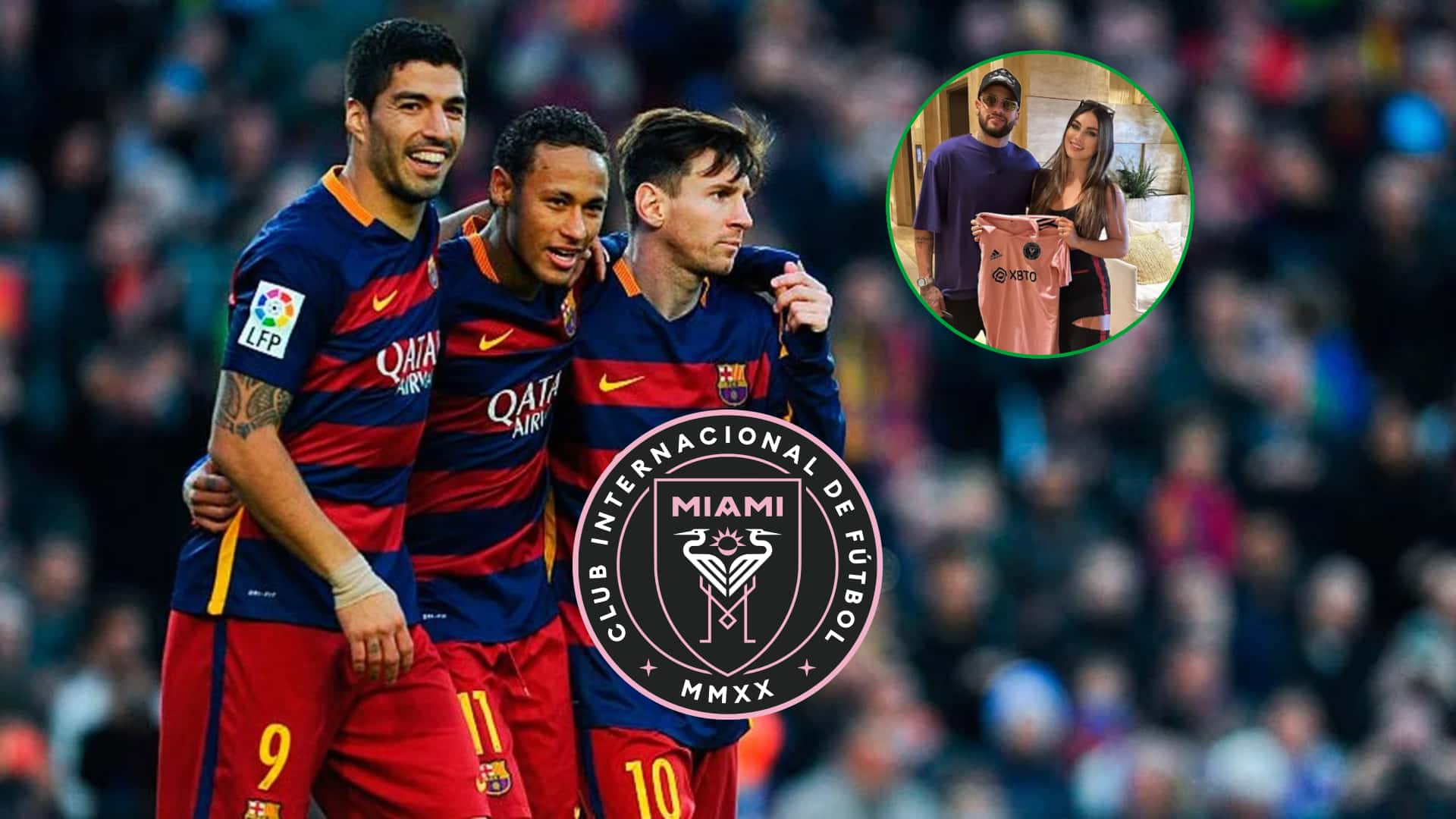 Neymar illusionó a los hinchas del Inter Miami