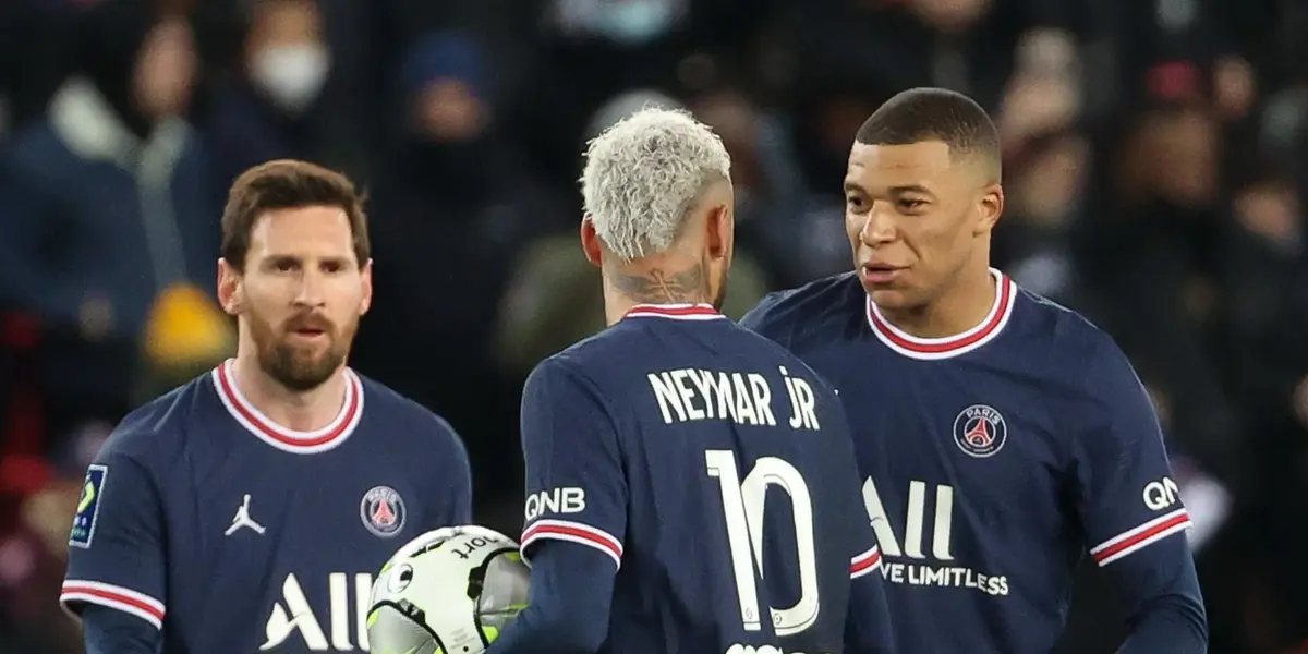 Neymar Jr. - Kylian Mbappé - Lionel Messi (Foto: X)