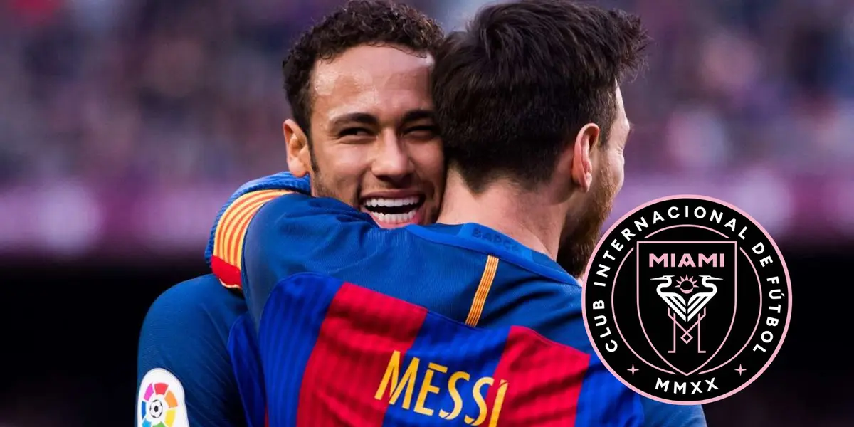 Neymar Jr. - Lionel Messi (Foto: X)