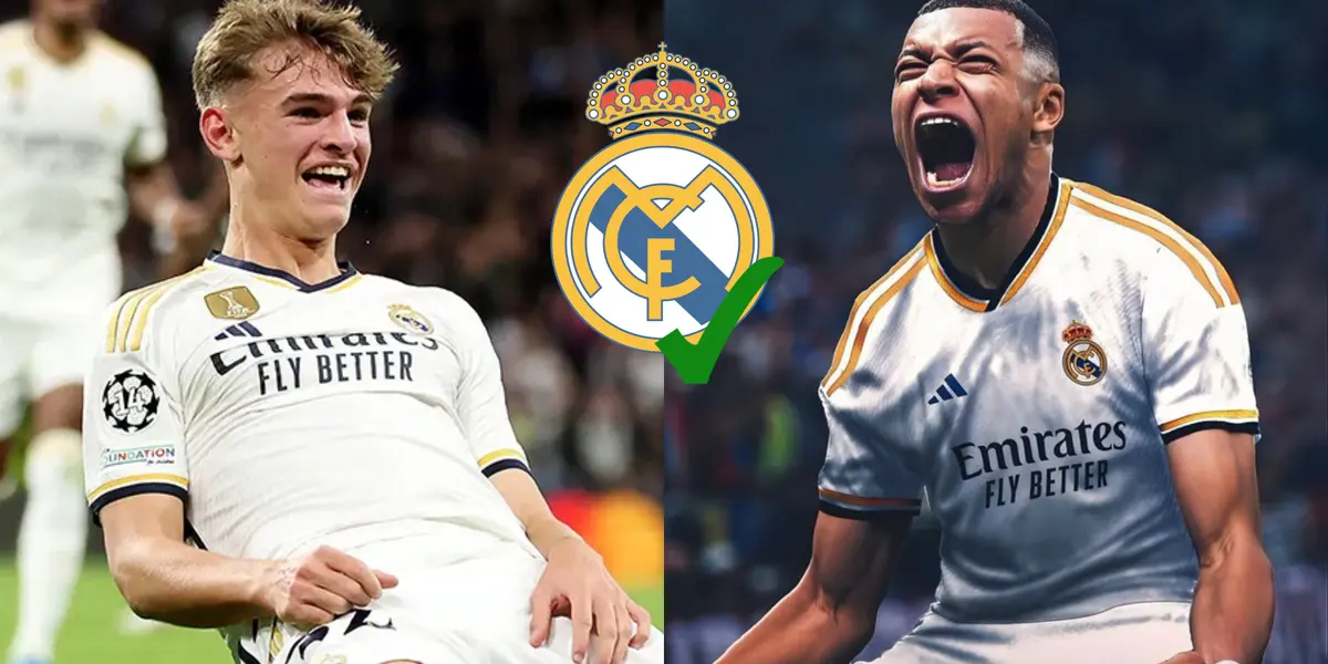 Nico Paz será compañero de Kylian Mbappé