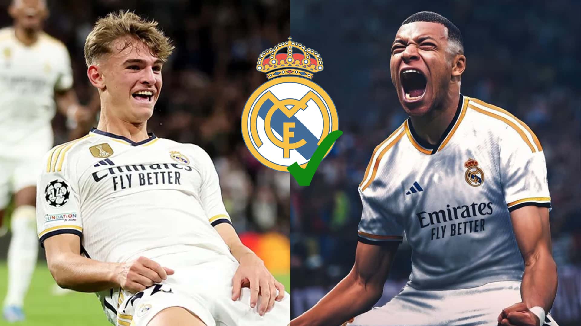 Nico Paz será compañero de Kylian Mbappé