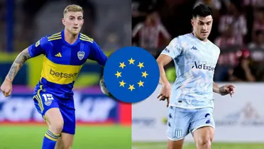 Nicolás Valentini y Agustín García Basso