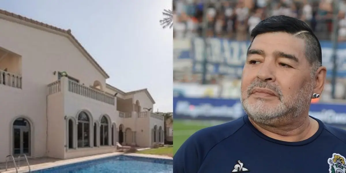 No creerás cuánto hay que pagar para pasar una noche en la lujosa mansión donde vivió Diego Armando Maradona durante 2011 y 2018.