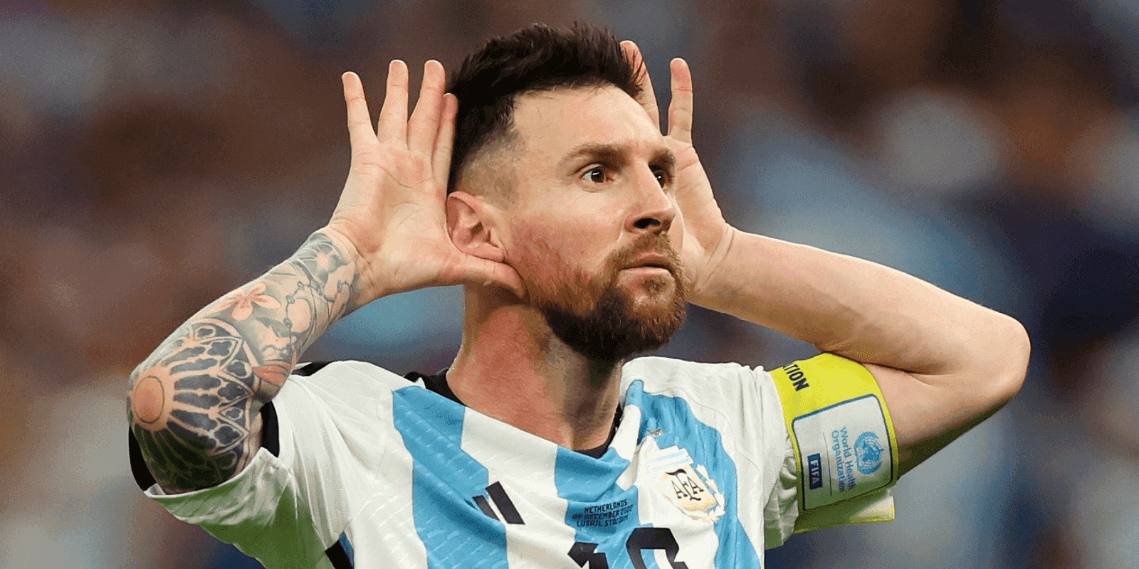 No todo fue felicidad en el camerino de la Albiceleste, debido a un golpe bajo que recibió el capitán de la Selección