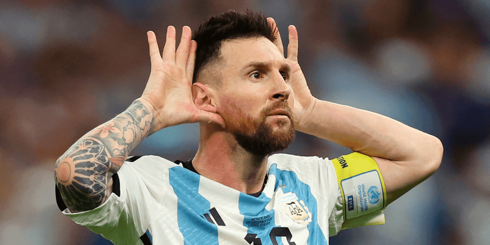 No todo fue felicidad en el camerino de la Albiceleste, debido a un golpe bajo que recibió el capitán de la Selección
