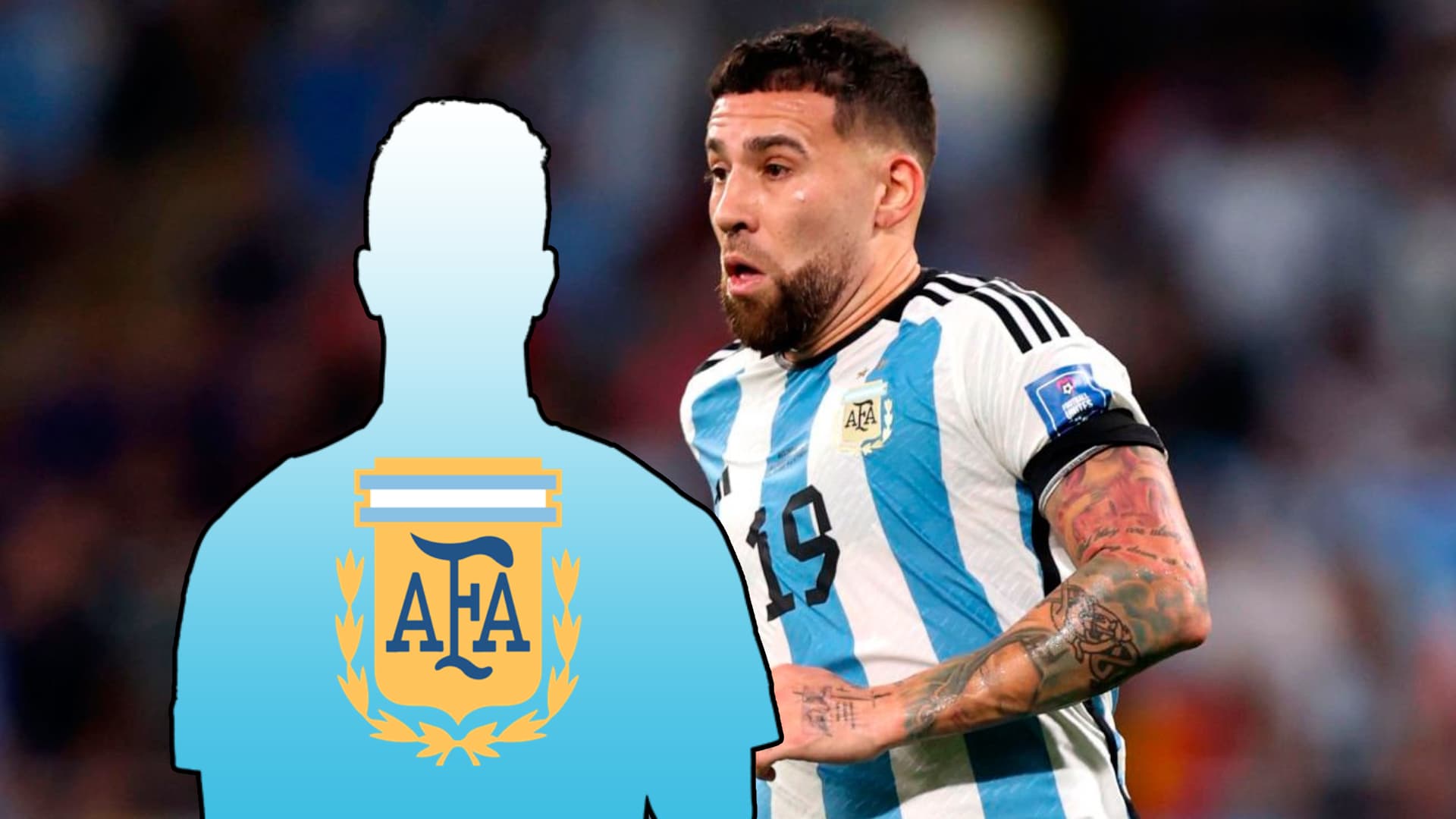 Otamendi podría perder su puesto en la Selección Argentina