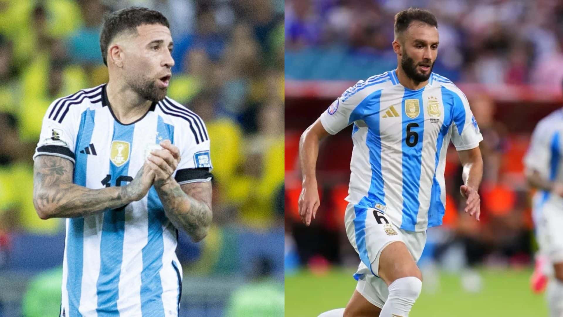 Otamendi y Pezzella.