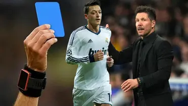 El inesperado palo de Özil al Atlético de Simeone por la tarjeta azul