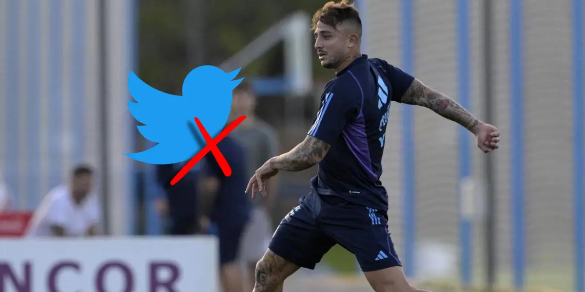 Pablo Maffeo entrenando con la Selección Argentina